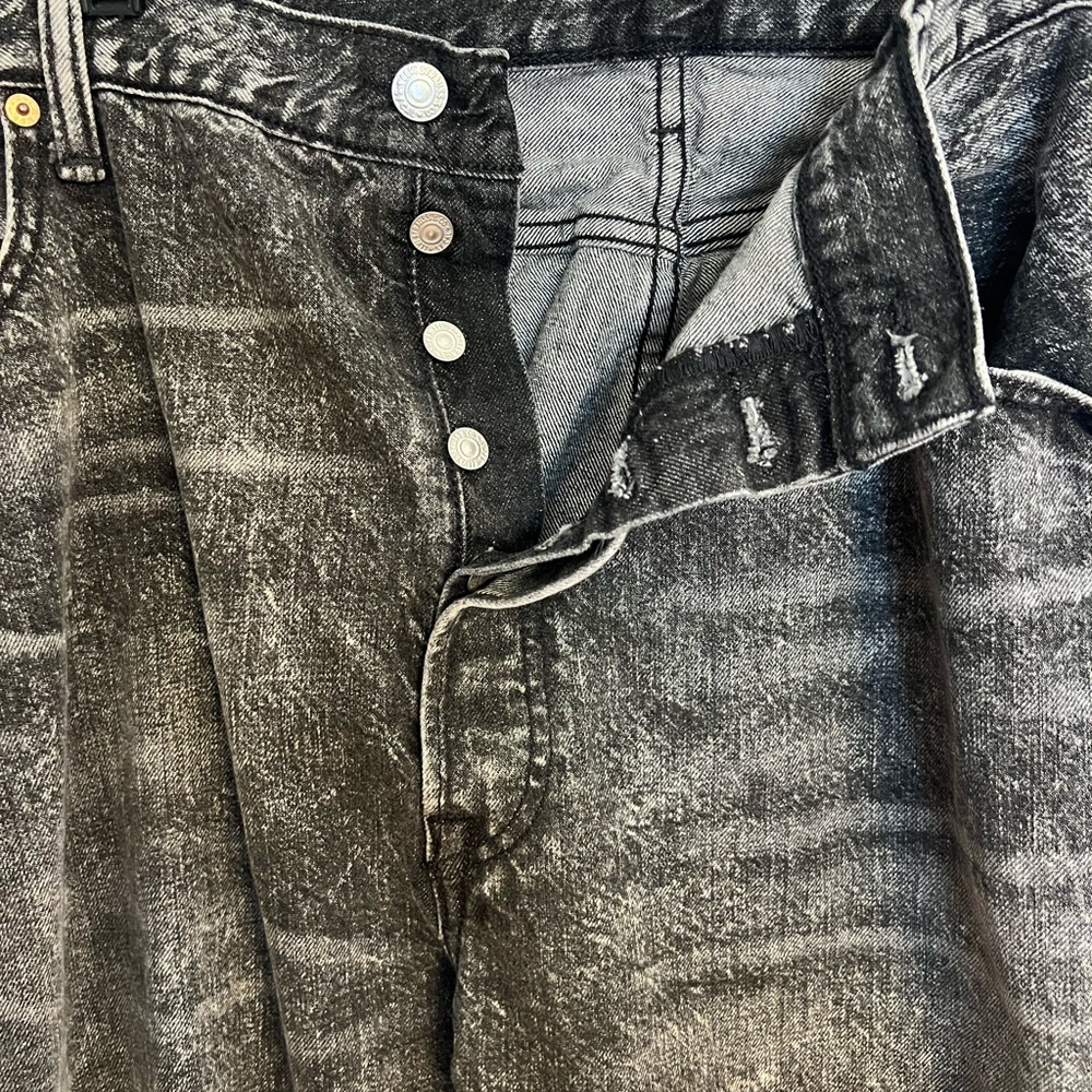 Vintage Levi’s 501‎ CT acid washed jeans size W42L32 - Picture 6 of 7